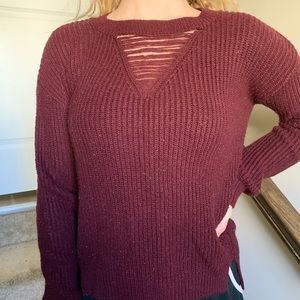 Maroon Sweater